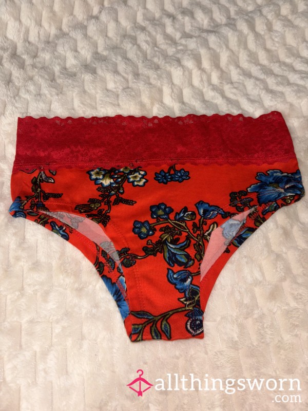 VS Red Bikini Panties