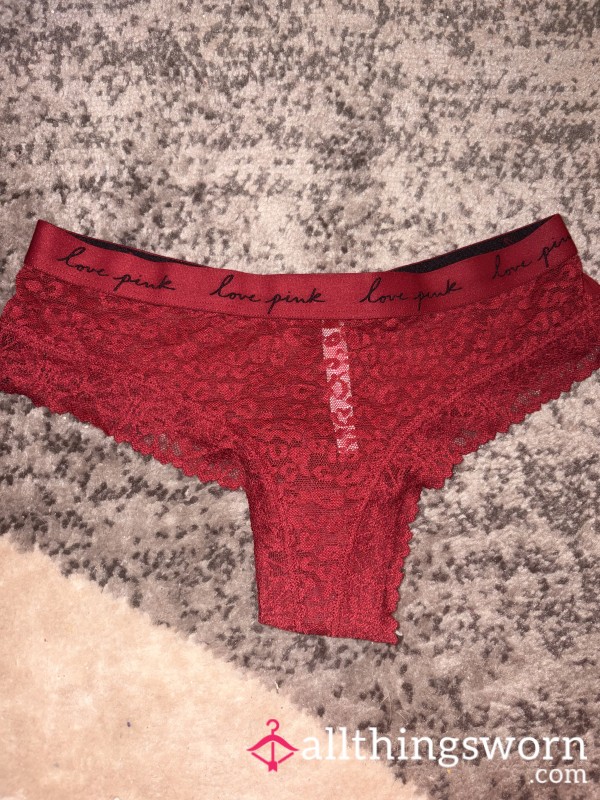 VS Red Lace Panties❤️