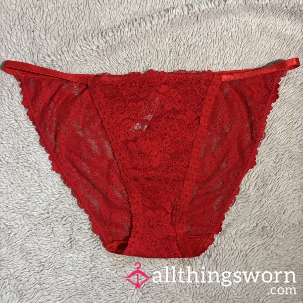 VS Red Lace Panty ❤️
