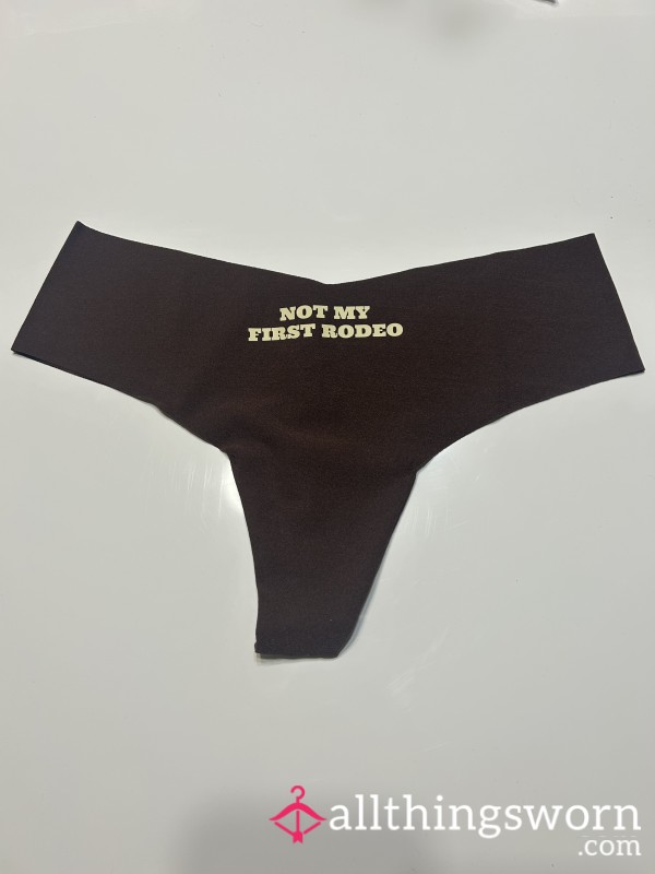 VS Seamless Brown Thong 🤎