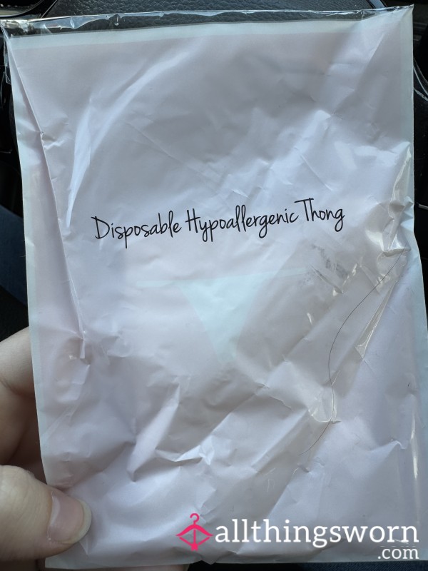 VS Shopping Trip Disposable Used Worn Thong
