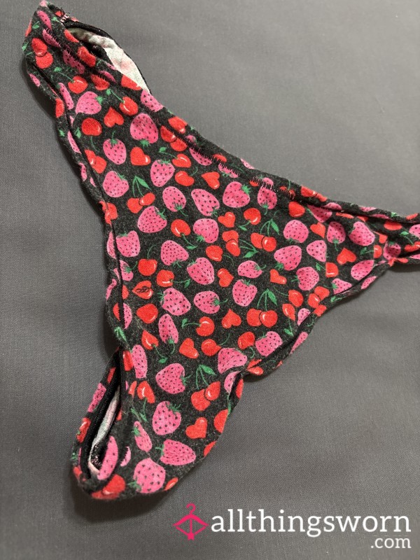 VS Strawberry And Cherry Thong