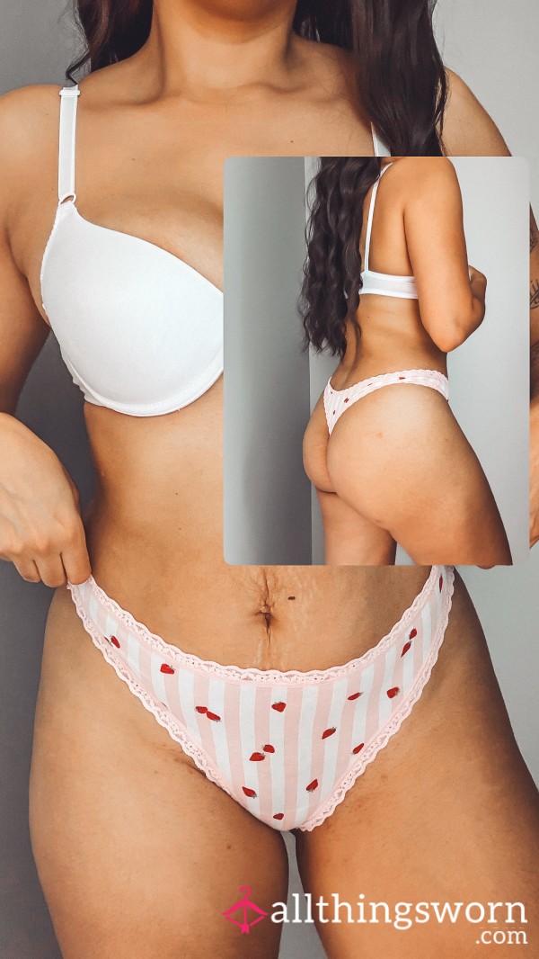 VS Strawberry Thong