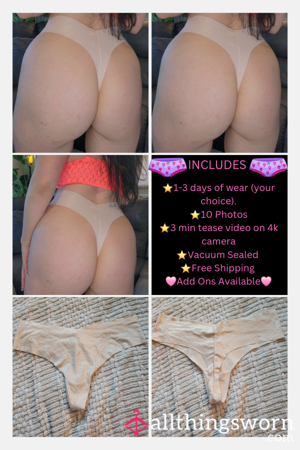 VS Super Soft Shimmery Thong