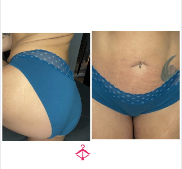 VS Turquoise Cotton Hipster Panty