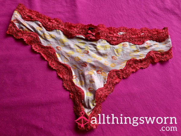 VS Valentines Silky Thong