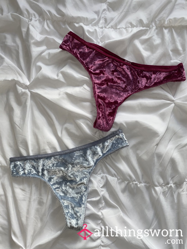 VS VELVET THONGS