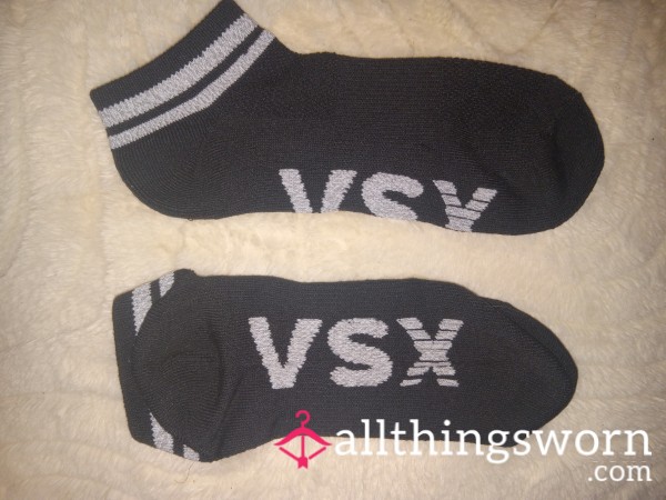 VSX Black And Grey Ankle Socks