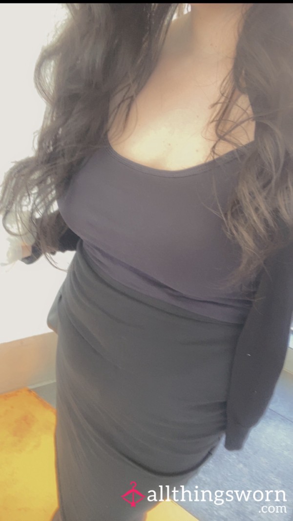 Waitress Full Uniform After A Long Hot Shift