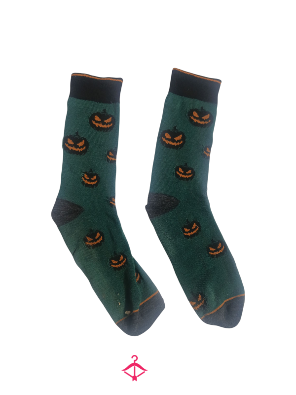 Waitress Sweaty Dirty Pumpkin Halloween Socks