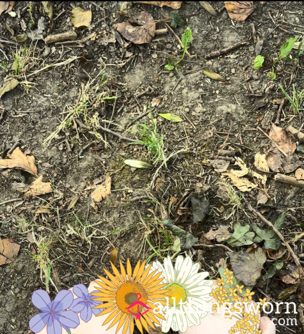Walk With Me Through The Garden (ASMR Foot Fetish)