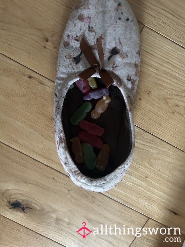 Walking Around With Jelly Babies In My Sweaty Old Slippers