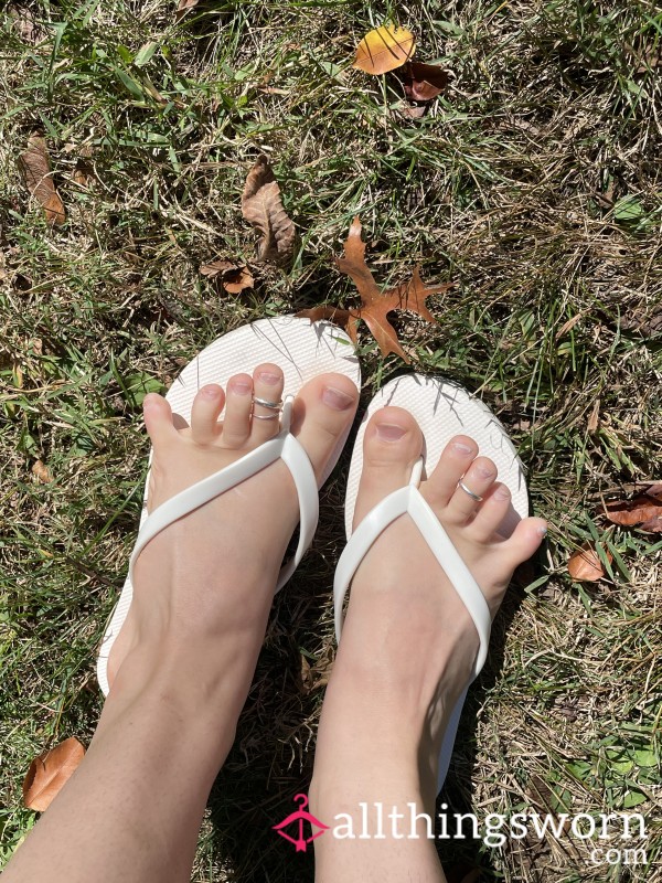 Walking In Public With Flip Flops