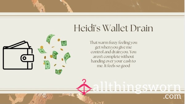 Heidi's Wallet Drain ✨️