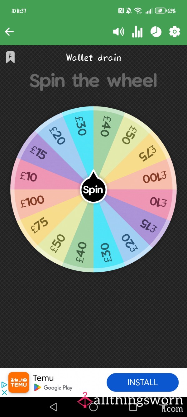 Wallet Drain Spin