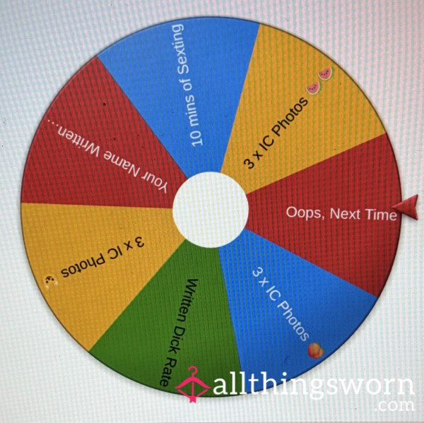 Spin The Wheel 🎡