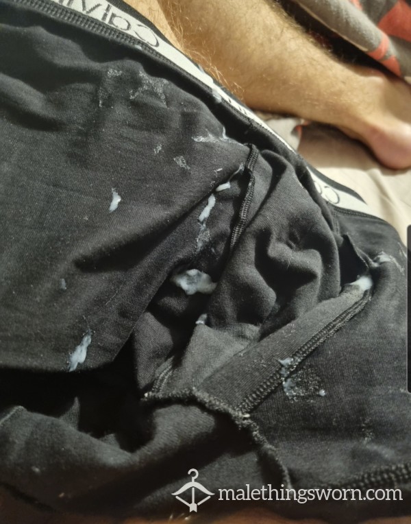 Wank & Blow On My Black CKs