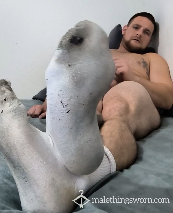 Wank In Dirty Socks And Work Gloves 😈