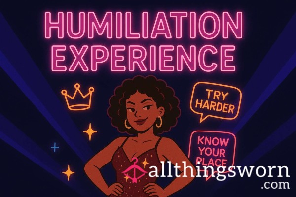 WANT A BRUTAL HUMILIATION SESH? TO BE TOLD ABOUT YOURSELF👀