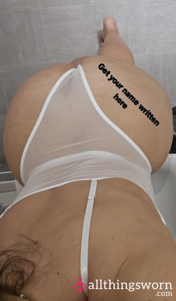Want To Own Me ?? Get Your Name Put On My Body 3 X Pics Included