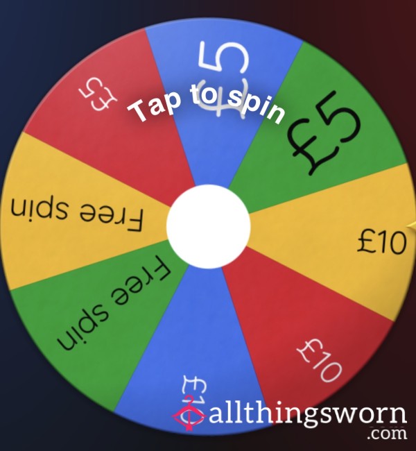 Want To Spin My Wheel And Keep Me Happy But Scared To Part With So Much 💷 To Start?