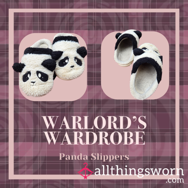 Warlord's Wardrobe: Panda Slippers 🐼