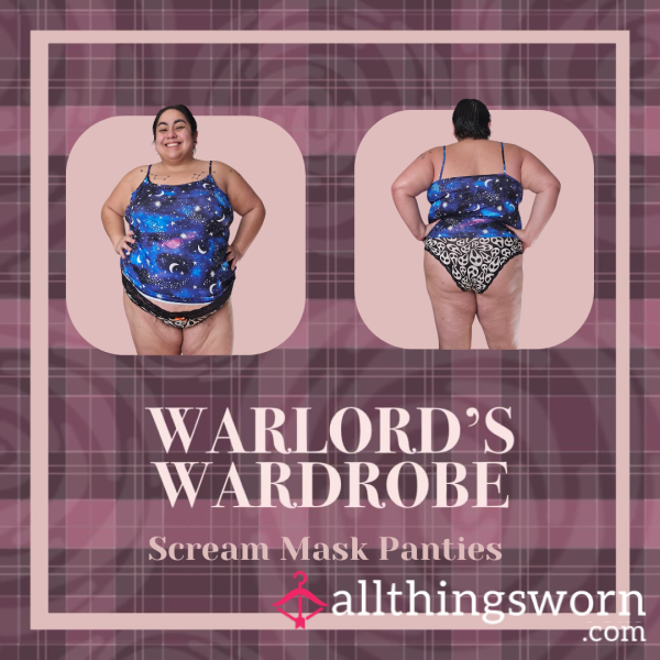 Warlord's Wardrobe - Scream Mask Panties