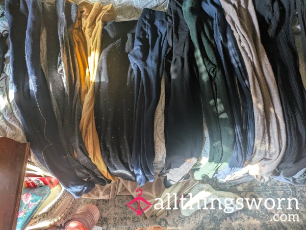 Warmer Weather Means I'm Selling Well Worn Tights