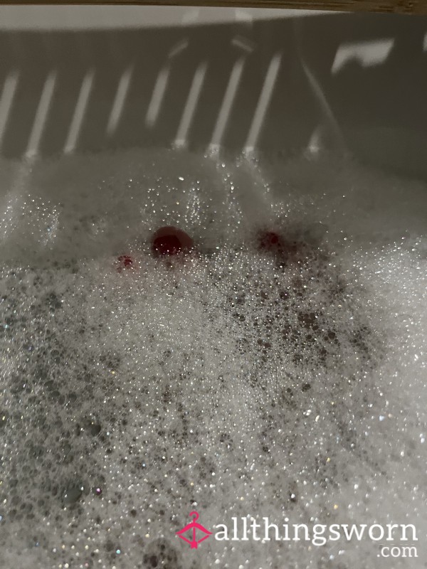 Wash My Feet With Me In The Bath With A Firm Hand, Nearly A Camera Slip Showing More Than I Planned Oops! ASMR Sound On 😉