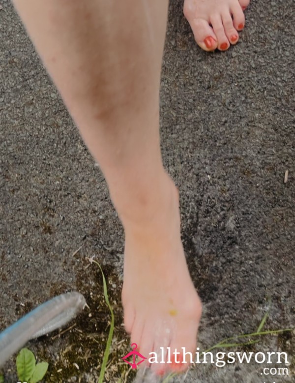 Wash My Feet With Me Under The Outside Tap