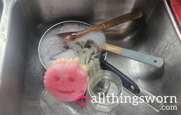 Washing Dishes With My Feet- Custom/exclusive Video