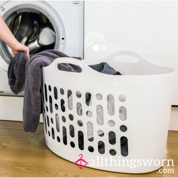 Worn Panties, Washing Machine Rescue Mission! 🧺