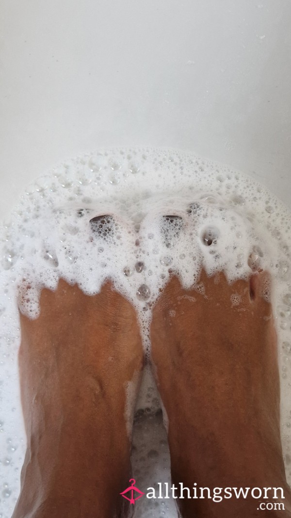 Washing My Feet After A Hard Day's Work 💋 💋