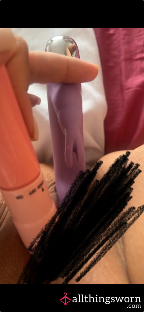 Watch And Hear Me Moan While I Play With 3 Toys At Once! One Is In My A** 😜
