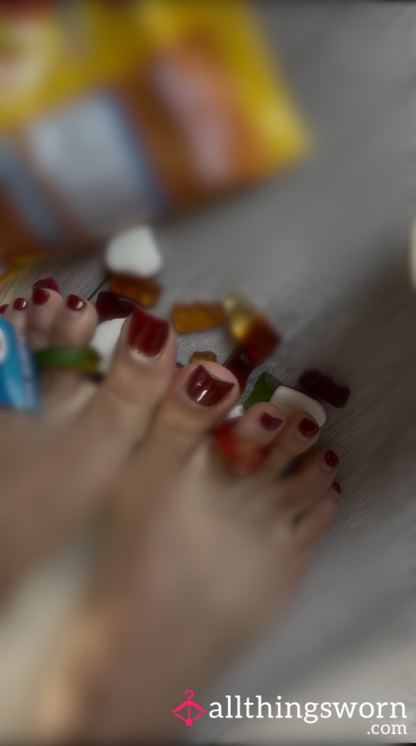 Watch It All Get Crushed 🍬🦶🏼