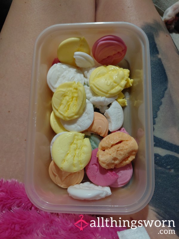 Watch Me Chew, Bite, Suck And Sp*t Out Squishy Love Heart Making A Custom Order ❤️