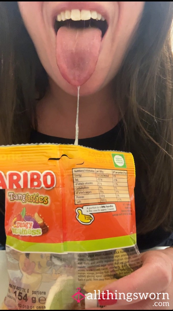 Watch Me Chew Up And Sp*t Out A Bag Of Tangfastics