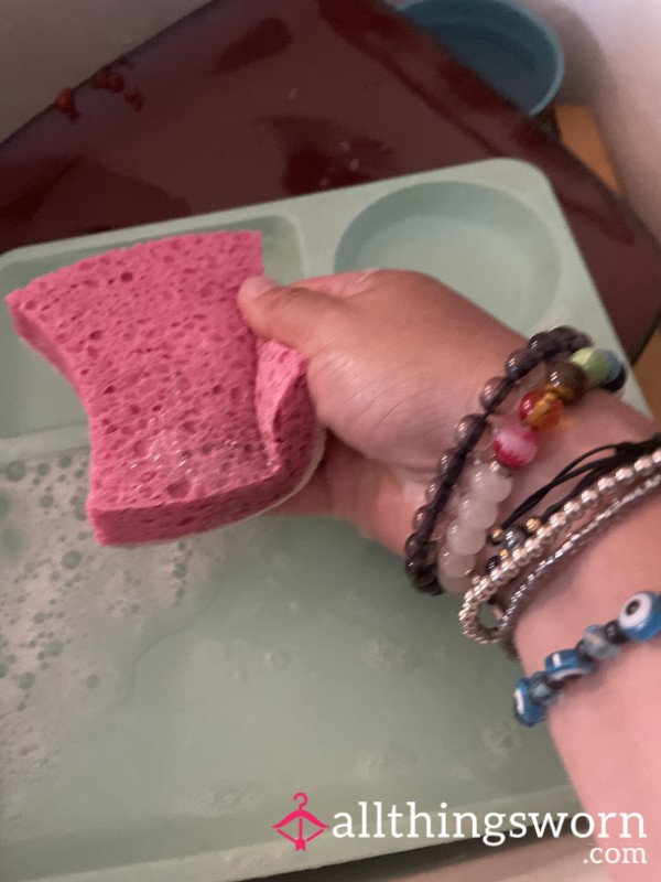 Watch Me Clean My Dirty A** Dishes
