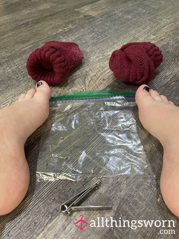 Watch Me Clip My Black Toenails