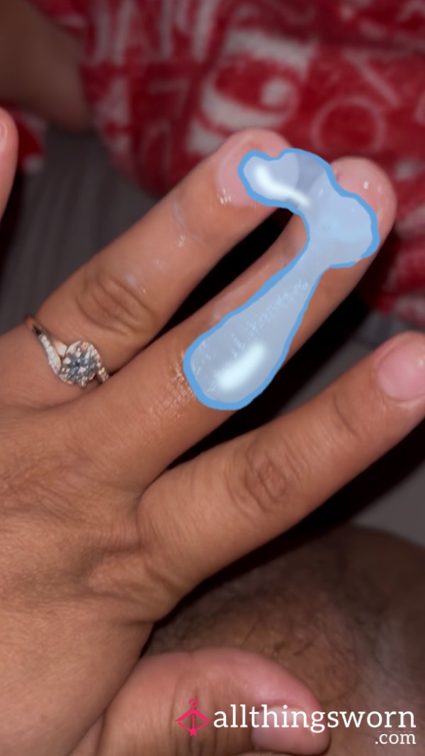 Lick My Cream Clean Off All Over My Fingers 💦