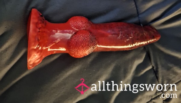 Watch Me C*m On My Big Red Di**o