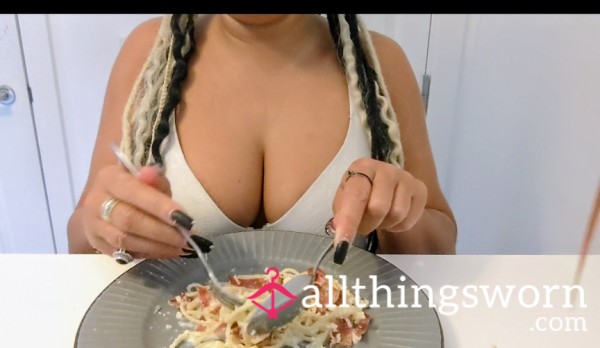 Watch Me Eat - Carbonara ASMR