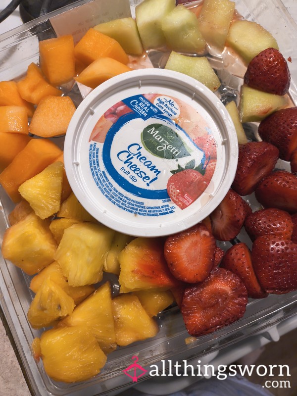 Watch Me Eat Fruit Or Stomp On It With My Feet