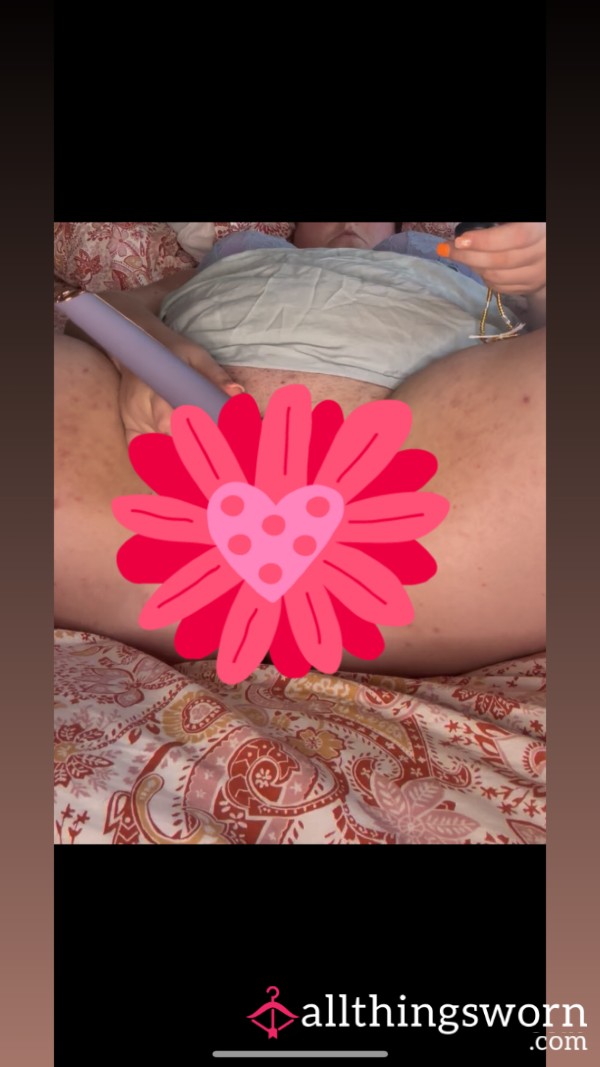 Watch Me Get Naughty With My Ma**age Wand