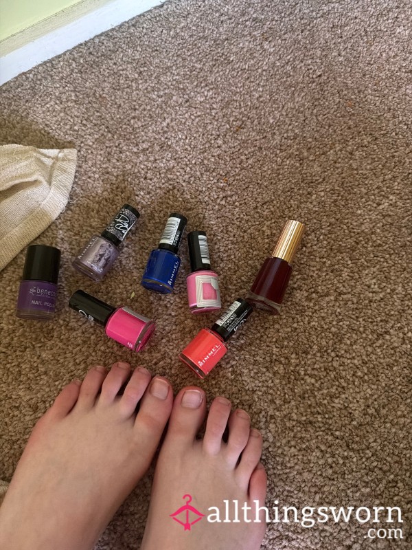 Watch Me Paint My Toes
