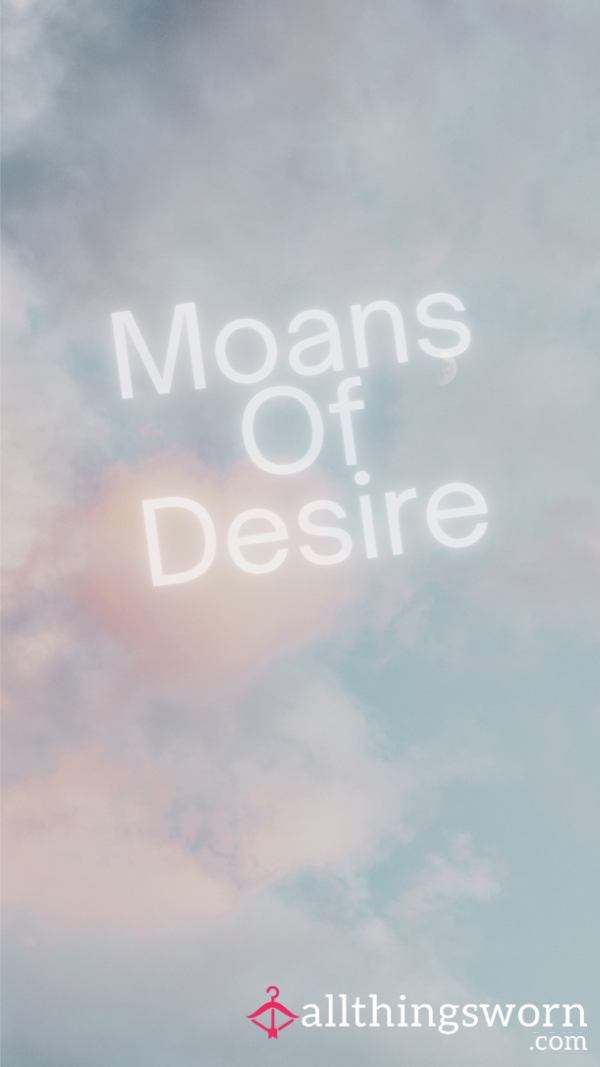 Moans Of Desire: Self Pleasure In White Panties