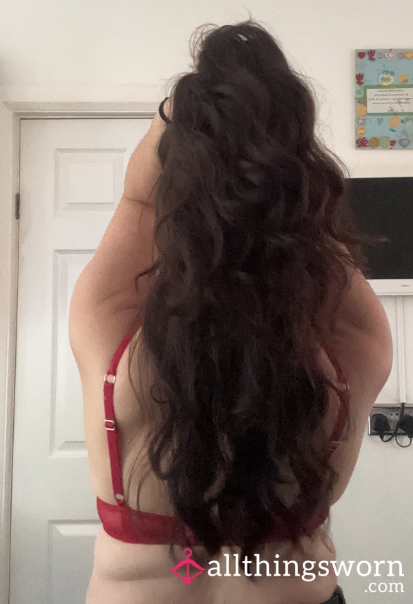 Watch Me Play With My Thick Long Brown Hair