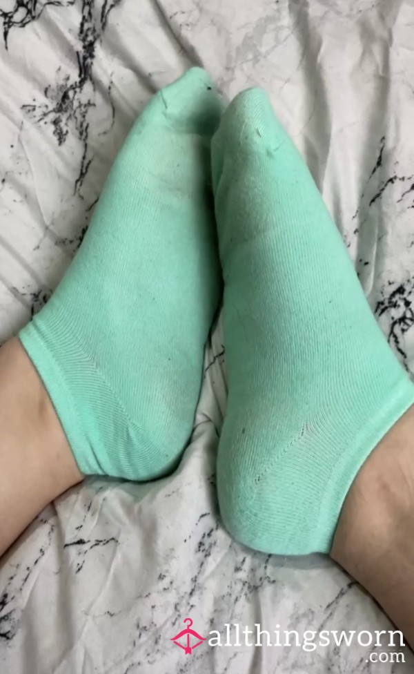 Watch Me Remove My Ankle Socks After A Day At Work 🧦