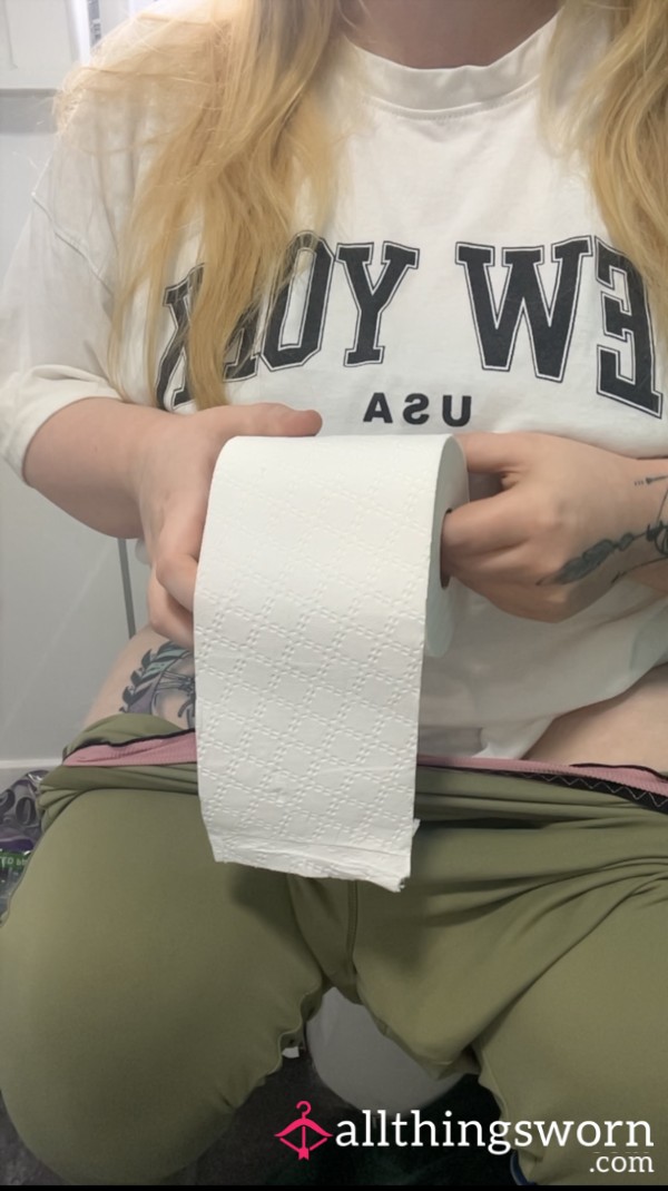 Watch Me Squeeze After My Morning Coffee And Wipe
