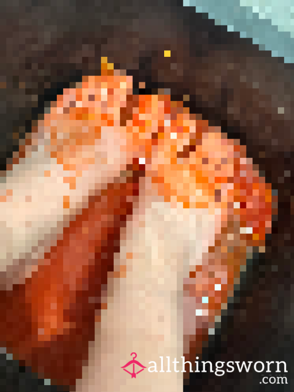 Watch Me Squish Plum Tomatoes With My Toes🍅🥫